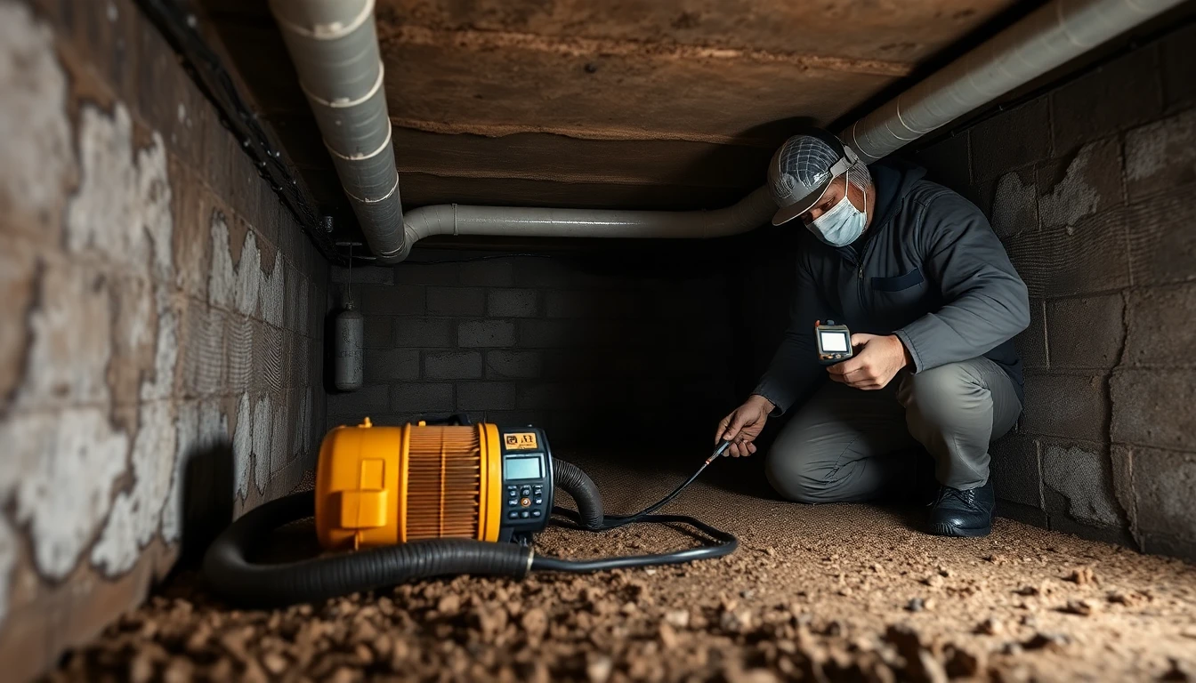 Crawl Space Mold Removal
